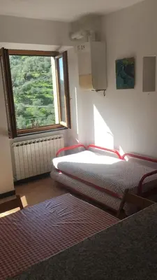 Letto o letti in una camera di Ca du Drian