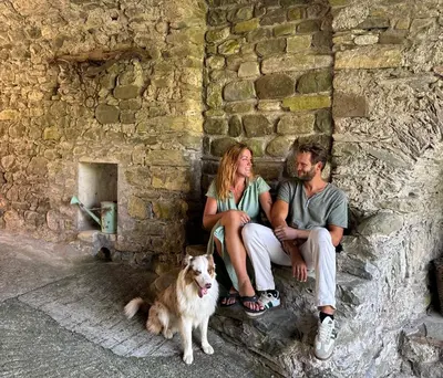 Ospiti di Le Case di Rosie, Tuscan Mountain View House, Pool con animali domestici