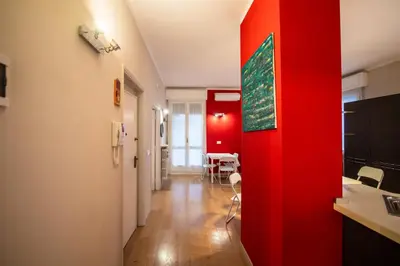 TV o dispositivi per l'intrattenimento presso Aurea Living Parma Family & Business Parcheggio