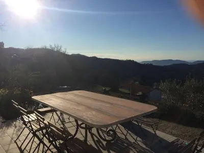 Paesaggio naturale nelle vicinanze della casa vacanze