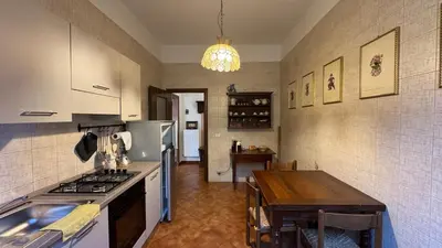 Cucina o angolo cottura di Tamburini 38 Vintage Apartment Near City Center, Parking Included