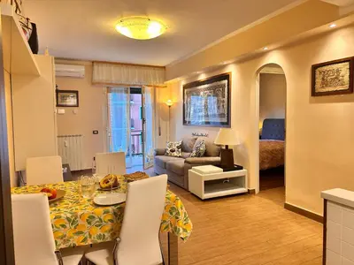 Area soggiorno di Casa Celsa by Holiday World