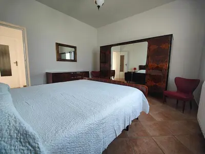 Letto o letti in una camera di Casa Il Pradone - AULLA