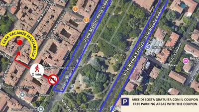 Il quartiere o una zona nella vicinanze dell'appartamento