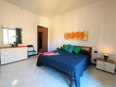 Letto o letti in una camera di Luca Home
