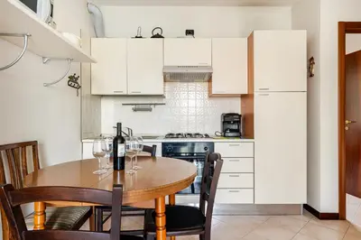 Cucina o angolo cottura di Cremona Stadium & Culture