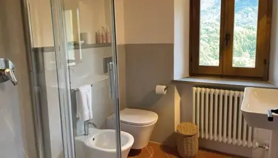 Bagno di La Casa - cosy apt for 2 with shared swimming pool and view