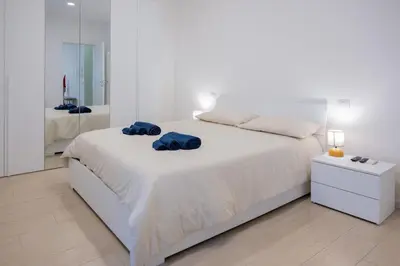 Letto o letti in una camera di Casa Ndoi 2