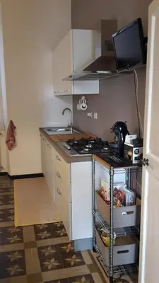 Cucina o angolo cottura di Casa Ligure appartmento in villa