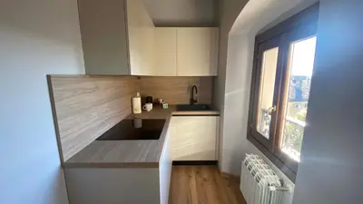 Cucina o angolo cottura di Appartamento indipendente apt 1