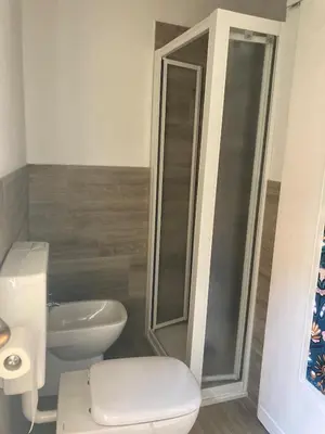 Bagno di Delizioso monolocale nel centro storico di Modena