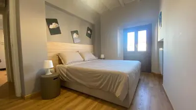 Letto o letti in una camera di Appartamento indipendente Apt 3