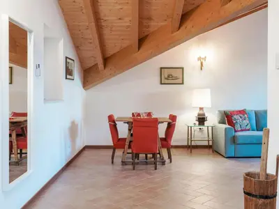 Area soggiorno di Apartment Penthouse - Doppelbett und Doppelschlafcouch by Interhome