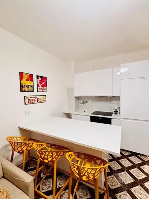 Cucina o angolo cottura di Monolocale con terrazza privata