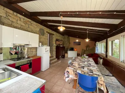 Cucina o angolo cottura di Casa Gra - Stunning Stonehouse With Garden