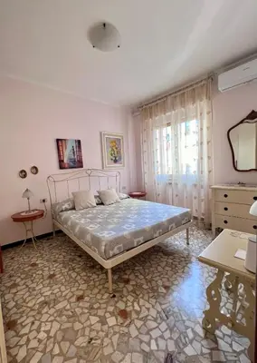 Letto o letti in una camera di Casa Pierina