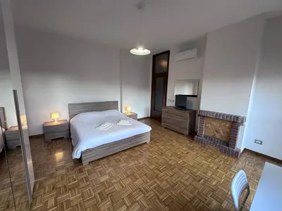 Letto o letti in una camera di Hospital - WI-FI 3 Bedrs