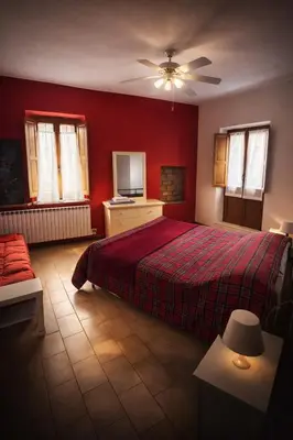 Letto o letti in una camera di Residenza Il Castello Tre