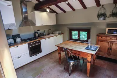 Cucina o angolo cottura di Guest House Dell'Affresco