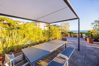 Balcone o terrazza di CasaViva-Exclusive Apt near Portofino