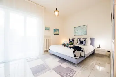 Letto o letti in una camera di CasaViva-Exclusive Apt near Portofino