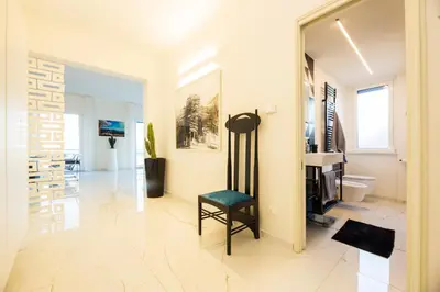 TV o dispositivi per l'intrattenimento presso CasaViva-Exclusive Apt near Portofino