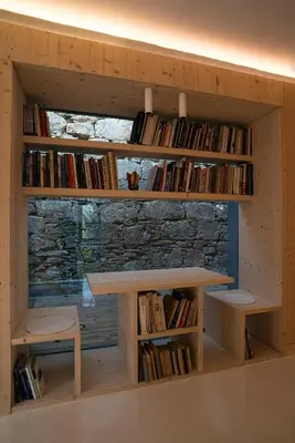 Biblioteca nella villa
