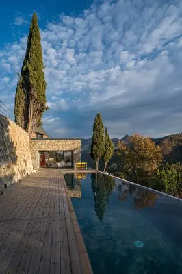 Piscina di Casa Rufo Ligurian home with infinity pool o nelle vicinanze