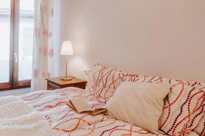 Letto o letti in una camera di Il Rosmarino