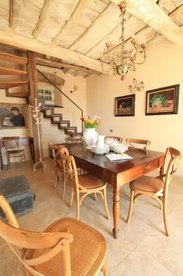 Area soggiorno di Villa With Private Pool Near The Cinque Terre
