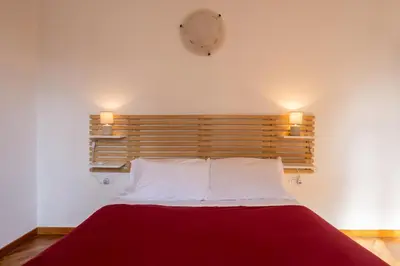Letto o letti in una camera di Appartamento Roberta-5 beds,AC