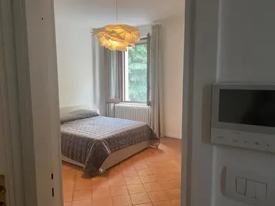 Letto o letti in una camera di Bec's House - San Colombano al Lambro