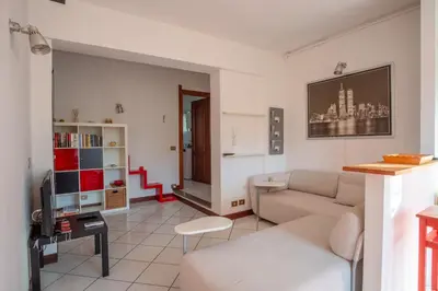Area soggiorno di GuestHost - Cozy Flat Close to the Center