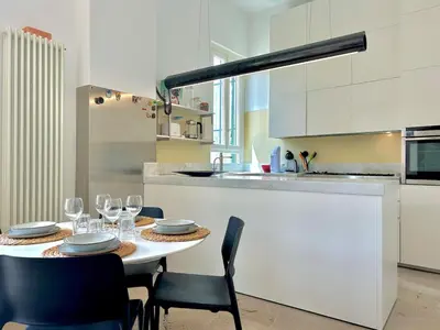 Cucina o angolo cottura di House and Art, luxury design with 80 sqm terrace