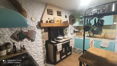 Cucina o angolo cottura di Il BORGO DEL VENTASSO
