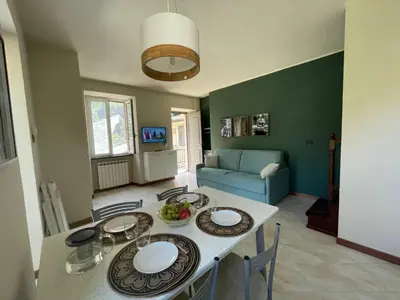 Area soggiorno di Apartment 'The River by Interhome