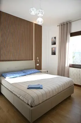 Letto o letti in una camera di Ca' Tra Cielo e Monti
