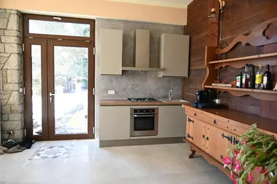 Cucina o angolo cottura di Ca' Tra Cielo e Monti