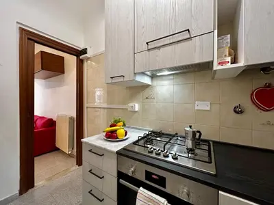 Cucina o angolo cottura di Remolari, Two-room apartment in the historic center