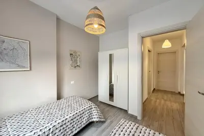 Letto o letti in una camera di Santa Caterina 1 - Nel Cuore di crema