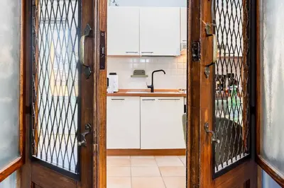 Cucina o angolo cottura di Casa Mameli in The Heart of City
