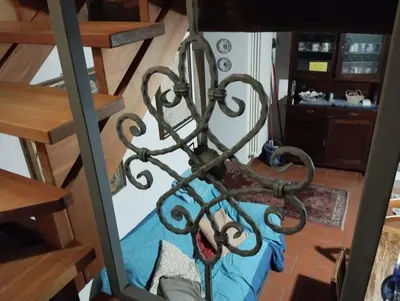 Letto o letti in una camera di Quiet house in the green of the Po Valley costa de' Nobili pv