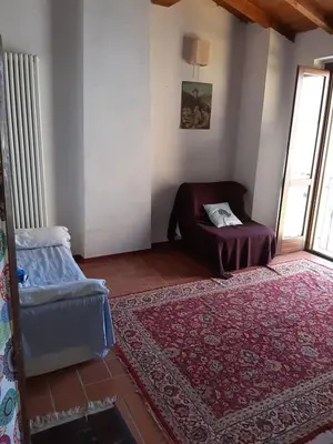 Letto o letti in una camera di Quiet house in the green of the Po Valley costa de' Nobili pv