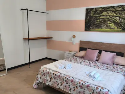 Letto o letti in una camera di L'Eden