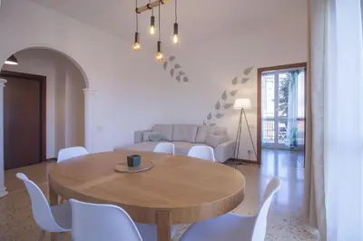 Area soggiorno di Burro e salvia HOME Reggio Emilia apartment