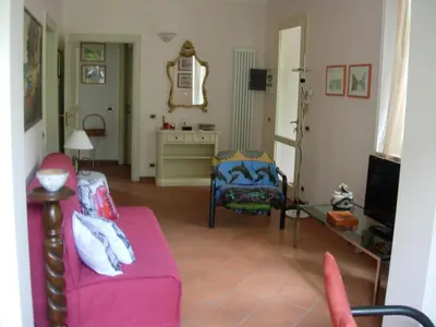 TV o dispositivi per l'intrattenimento presso Appartamento Giardino Verde