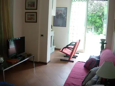 TV o dispositivi per l'intrattenimento presso Appartamento Giardino Verde