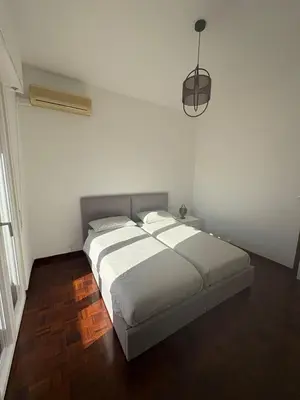 Letto o letti in una camera di Casa Francesco