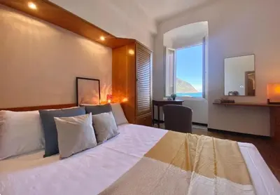 Letto o letti in una camera di La Spiaggia