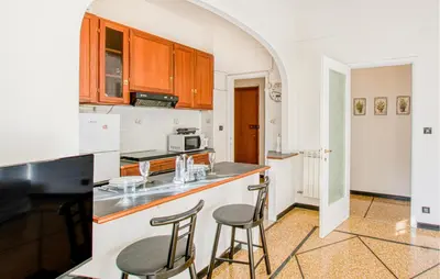 Cucina o angolo cottura di Lovely Apartment In Rapallo With Wifi